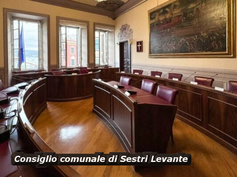 Consiglio comunale, parcheggi di via Gramsci, Sestri Levante, sede di piazza Matteotti, Fincantieri di Riva Trigoso,
