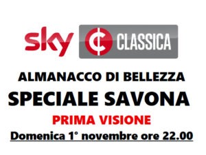 Domenica 1° novembre alle ore 22.00, Almanacco di Bellezza, il programma di attualità culturale in onda tutti i giorni su Sky Classica (canale 121) e sulla piattaforma streaming +CLASSICA, dedica una puntata speciale alla città di Savona e al suo patrimonio storico e artistico, con un approfondimento sul rinnovato Complesso di San Giacomo. Una puntata realizzata in collaborazione con Comune di Savona con il sostegno di Costa Ponte Ter Spa e Saar DP Green Spa.