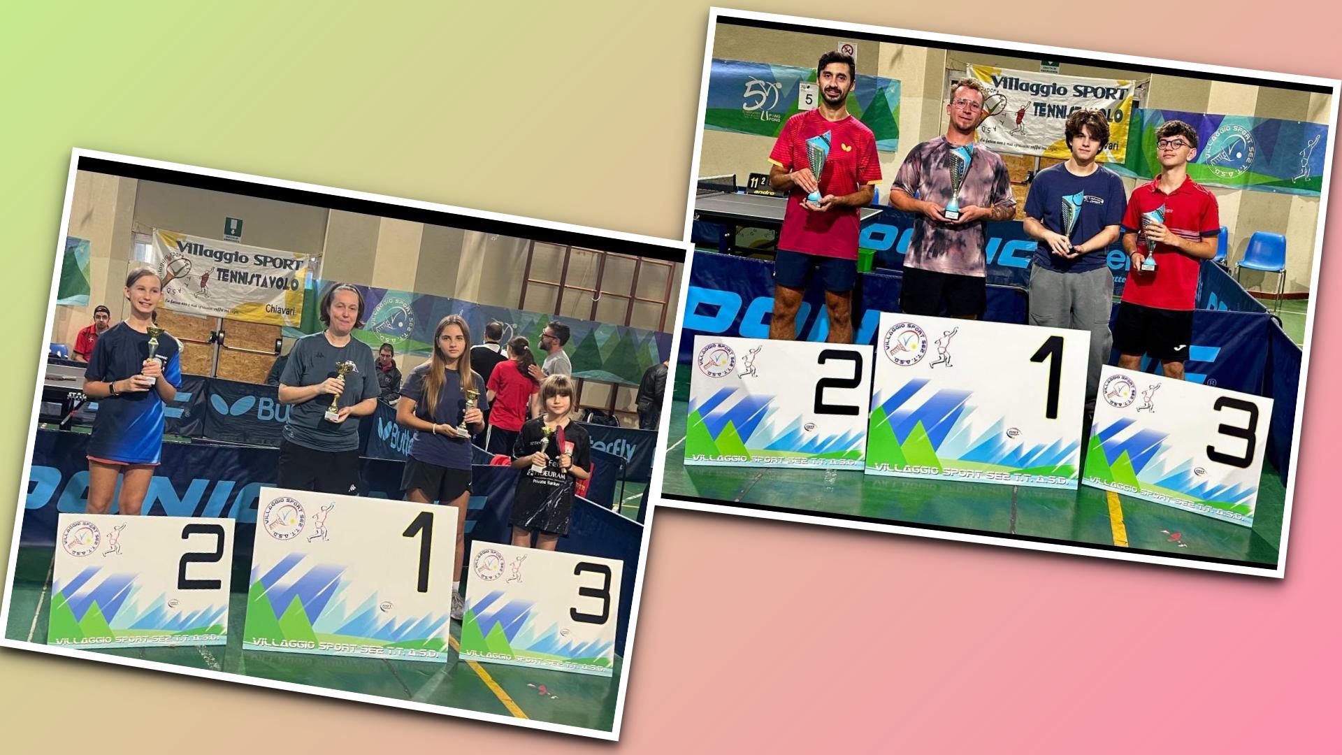 Chiavari, con l'organizzazione del Villaggio Sport sezione Tennistavolo, ha organizzato la prima prova Grand Prix della Coppa Liguria 2026/2027. Nella giornata di sabato 24 ottobre hanno partecipato alla competizione 6 tesserati della ASD Toirano. Cinque portacolori della società toiranese hanno preso parte al singolo maschile Sesta Categoria, con 51 partecipanti.