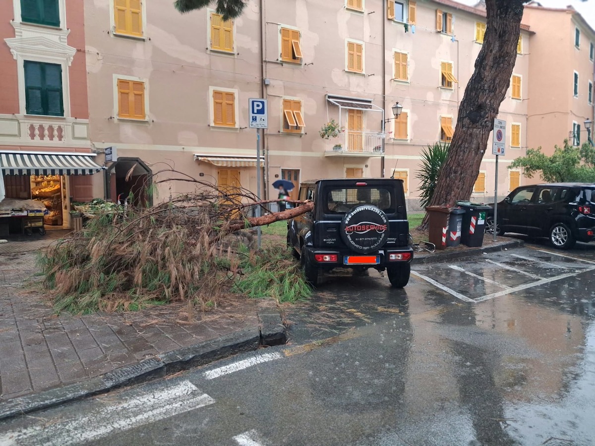 maltempo, maltempo, via Milite Ignoto, Riva Ponente, Sestri Levante,